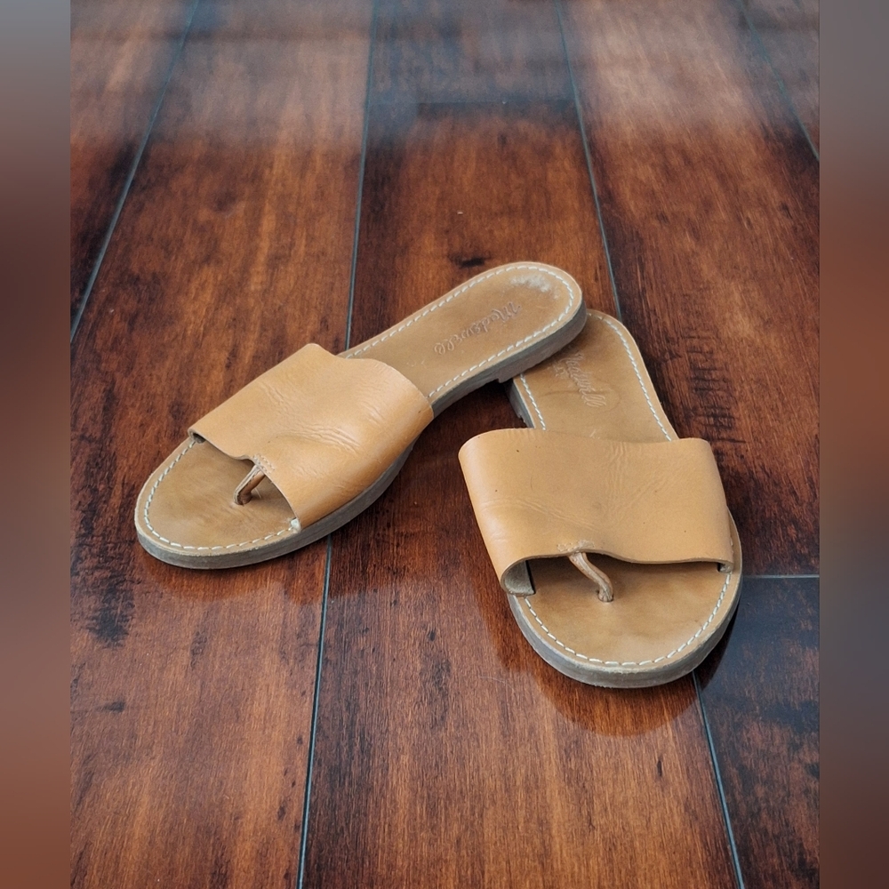 Madewell Boardwalk Post Slide Sandal 7
